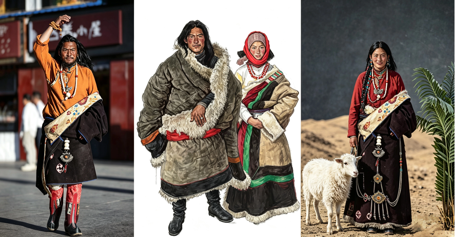 Tibetan Robe: The Millennial Nomadic Garment &amp; Survival Aesthetics Adapted to Plateau Climate