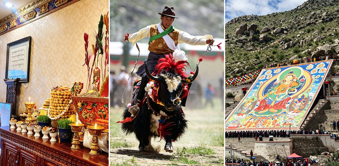 Tibetan New Year, Shoton Festival and Wangkor Festival: Three Festivals That Reveal the Soul of Tibet
