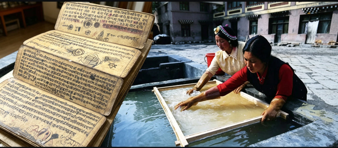 Wolf Poison Flower Tibetan Paper: The Exclusive Secret Behind Millennium-Preserved Tibetan Scriptures