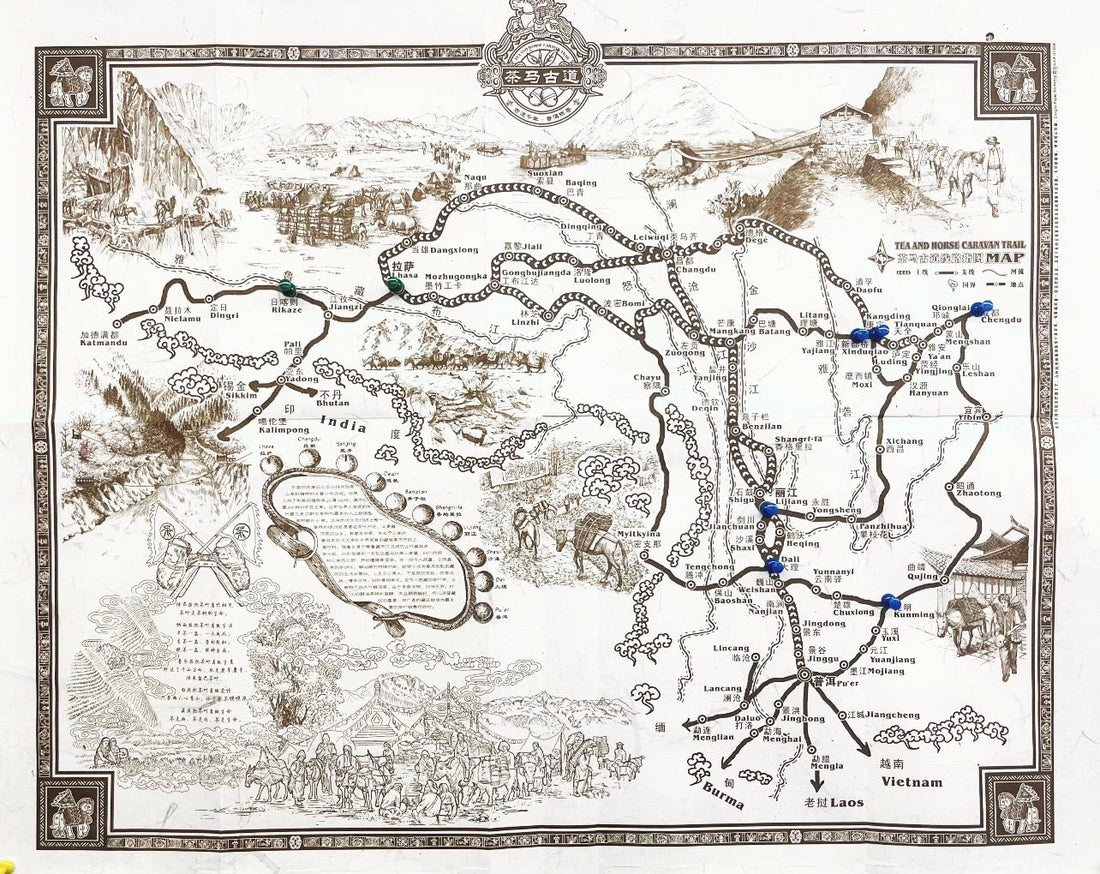 The Ancient Tea Horse Road: Complete Origin of the Millennia-Old Trade &amp; Cultural Corridor Connecting the Snowlands