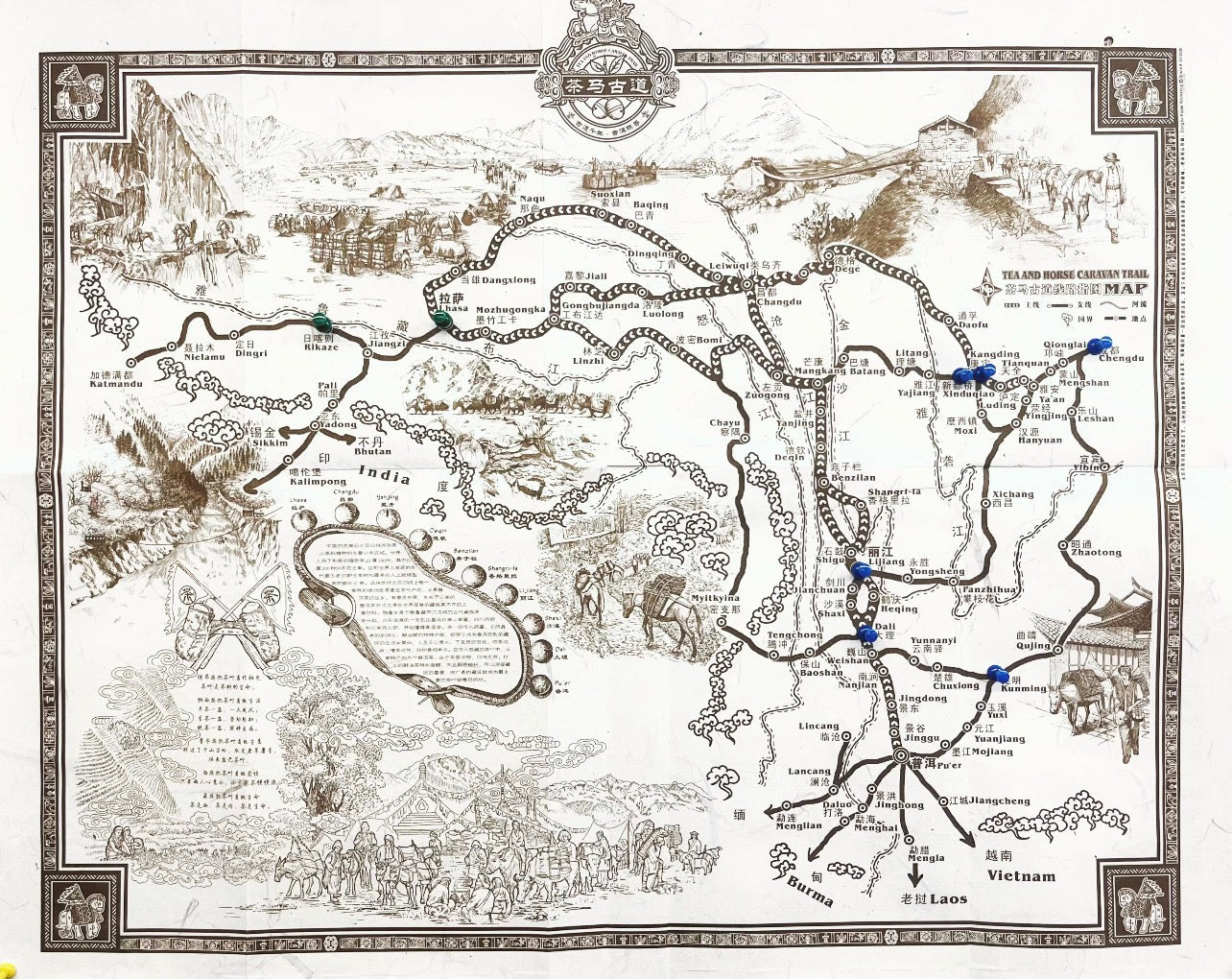 The Ancient Tea Horse Road: Complete Origin of the Millennia-Old Trade &amp; Cultural Corridor Connecting the Snowlands